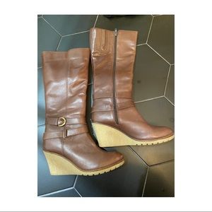 Le Chateau - Leather boots - Size 10